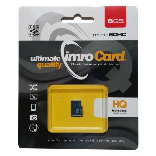 Imro Memory card microSDHC / 8GB / 4 MB/s (MicroSD/8G)