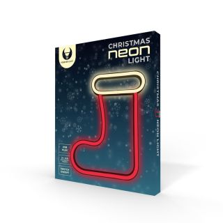Forever Light FLNE23 CHRISTMAS SOCK Neon LED Sighboard (FLNE23)