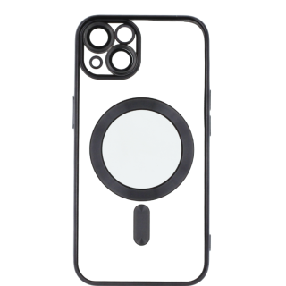 Mocco Color Chrome MagSafe Case for Apple iPhone 15 (MC-CHMG-IPH15-BK)