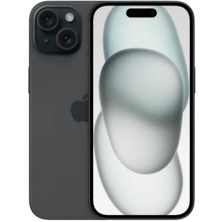 Apple iPhone 15 Smartphone 6GB / 128GB Black (MTP03PX/A)
