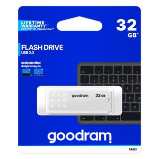 Goodram 32GB USB 2.0 Flash Memory (UME2-0320W0R11)