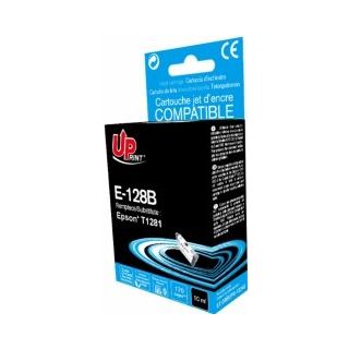 UPrint Epson T1281 Inkjet Cartridge Melns 10ml (E-128B-UP)