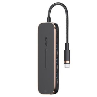 USAMS SJ578HUB01 Adapter Type-C  Hub (SJ578HUB01)