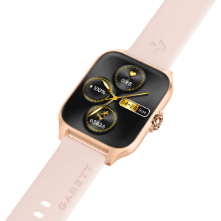 Garett Smartwatch GRC Activity 2 Gold matt / AMOLED / 100 sports modes / SOS function / Bluetooth (ACTIVITY_2_GLD_MAT)
