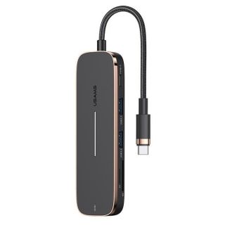 USAMS SJ575HUB01 Adapter Type-C  HUB (SJ575HUB01)