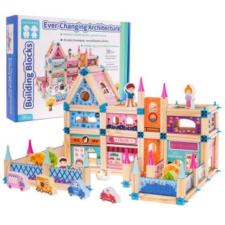 RoGer Princess Wooden House 278 pcs. (ZDR.BLLN-3805)