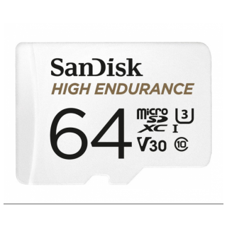 SanDisk MAX Endurance 4K 64GB + Adapter Memory Card (SDSQQVR-064G-GN6IA)
