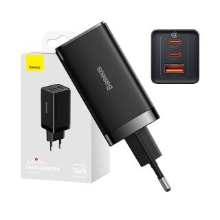 Baseus GaN5 Pro Wall charger 2xUSB-C / USB / 65W (CCGP120201)