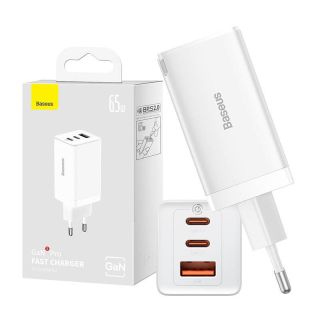 Baseus GaN5 Pro Wall charger 2xUSB-C / USB / 65W (CCGP120202)