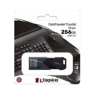 Kingston DataTraveler Exodia Onyx Flash Memory 256GB (DTXON/256GB)