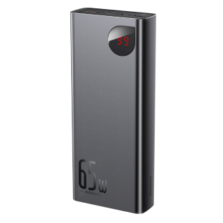 Baseus Adaman Metal Powerbank 20000mAh / PD QC 3.0 / 65W / 2xUSB + USB-C + micro USB (PPIMDA-D01)