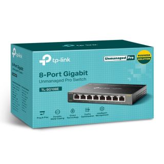 TP-Link TL-SG108E 1Gbit Switch 8port / 1000Mb/s (TL-SG108E)
