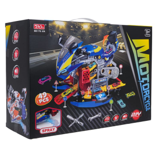 RoGer Mega Parking Motorcycle Play set (RO-D003-4)
