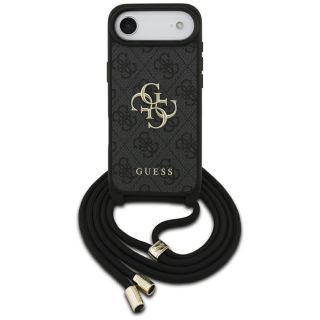Guess 4G Big Logo Cord Stap Crossbody Rear Cover for Apple iPhone Air (GUHCP17MP4GMGCRK)