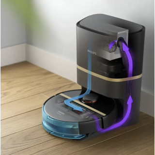 Philips HomeRun 7000 Robot vacuum cleaner with washing function (XU7100/01)