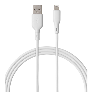 Qualo QRC-AL-00 Recycling Cable USB-A - Lightning 1.5m / 12W / white (QRC-AL-00)