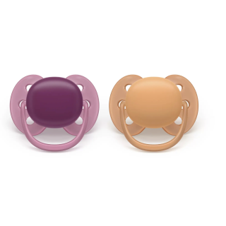 Philips Avent Ultra soft Neutral Pacifier 18m+ 2pcs (SCF093/03)