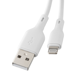 Qualo QRC-AL-00 Recycling Cable USB-A - Lightning 1.5m / 12W / white (QRC-AL-00)