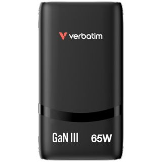 Verbatim Fold n Go Mains Charger USB-C / 65W / black (32354)