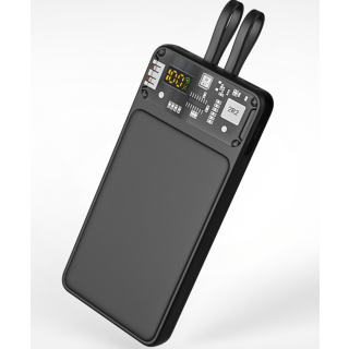 Qualo QTPB10-LD-23-01 Power Bank 10000 mAh / LED / 23W (QTPB10-LD-23-01)