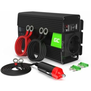 Green Cell Car Power Inverter Converter 24V to 230V / 300W / 600W (INV02DE)