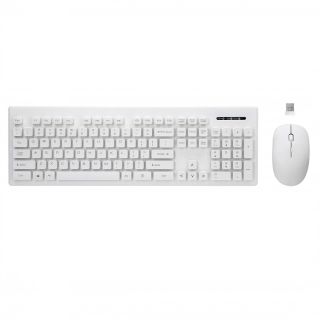 Rebeltec WHITERUN Wireless Set Keyboard + Mouse (RBLKLA00032)