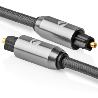 NEDIS CATB25000GY10 TosLink Optical audio Cable 5m (CATB25000GY50)