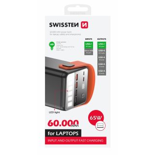 Swissten Power Line Power Bank 60 000 mAh / 65W (22013943)