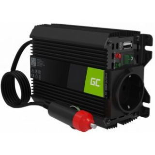 Green Cell Car Power Inverter Converter 12V to 230V / 150W / 300W Modified Sine Wave (INVGC06)
