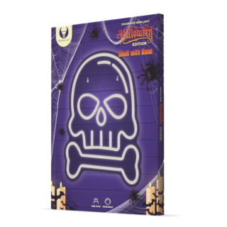 Forever Neolia SKULL WITH BONE Neon LED Sighboard (RTV100297)