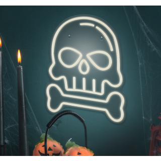 Forever Neolia SKULL WITH BONE Neon LED Sighboard (RTV100297)