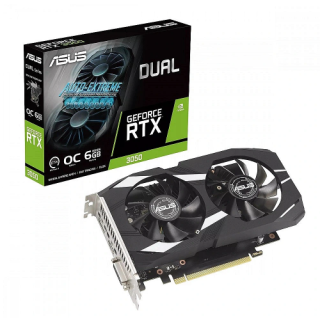 Asus Dual NVIDIA GeForce RTX 3050 Video Card 6GB (90YV0K60-M0NA00)