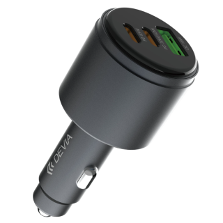 Devia Extreme Metal USB 2x USB-C Car Charger (EA508)
