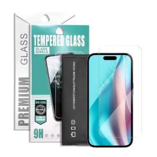 Wocco Tempered Glass Premium Screen Protector for Apple iPhone 15 Pro Max (WO-TGPR-IP-15PRM)
