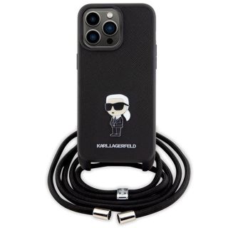 Karl Lagerfeld KLHCP15XSASKNPSK Hard Case for Apple iPhone 15 Pro Max (KLHCP15XSASKNPSK)