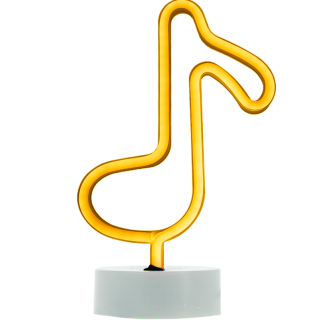 Forever Light FSNE07 TUNE Neon LED Sighboard on stand (FSNE07)