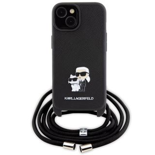 Karl Lagerfeld KLHCP15SSAKCPSK Hard Case for Apple iPhone 15 (KLHCP15SSAKCPSK)