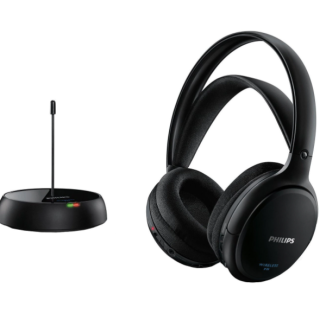 Philips SHC5200/10 Hi-Fi Wireless Headphones with FM transmission (SHC5200)