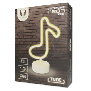 Forever Light FSNE07 TUNE Neon LED Sighboard on stand (FSNE07)