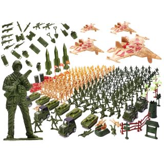RoGer Set Figurines of Soldiers, military base 307det. (RO-6188)
