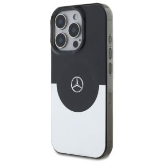 Mercedes Double Layer BiColor MagSafe Back Case for Apple iPhone 16 Pro Max (MEHMP16X23HBIGK)