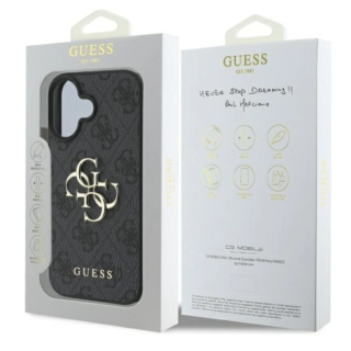 Guess 4G Big Logo Case for Apple iPhone 16 Plus (GUHCP16M4GMGGR)