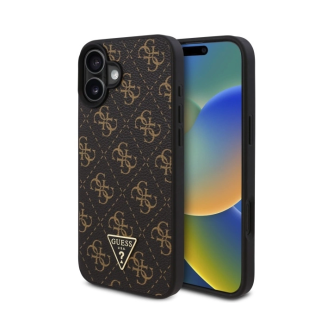 Guess New 4G Triangle Back Case for Apple iPhone 16 Plus (GUHCP16MPG4GPK)