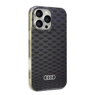 Audi IML Stitching Pattern MagSafe Back Case for Apple iPhone 16 Pro Max (AU-IMLMIP16PM-Q5/D3-BK)