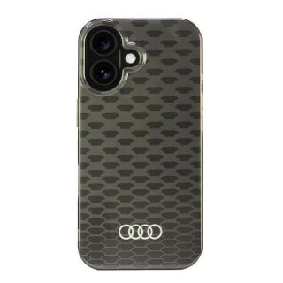 Audi IML Stitching Pattern MagSafe Back Case for Apple iPhone 16 (AU-IMLMIP16-Q5/D3-BK)