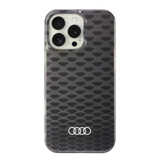 Audi IML Stitching Pattern MagSafe Back Case for Apple iPhone 16 Pro Max (AU-IMLMIP16PM-Q5/D3-BK)