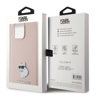 Karl Lagerfeld KLHCP15MSMHCNPP Back Case for Apple iPhone 15 Plus / 14 Plus (KLHCP15MSMHCNPP)