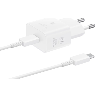 Samsung EP-T2510X Travel Charger 25W with Type-C - Type-C Cable 1m (EP-T2510XWEGEU)