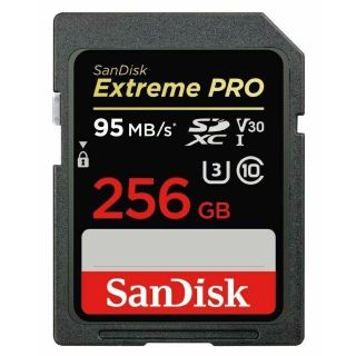 SanDisk Extreme PRO 256GB microSDXC RescuePRO Deluxe Memory Card (SDSDXXD-256G-GN4INM)