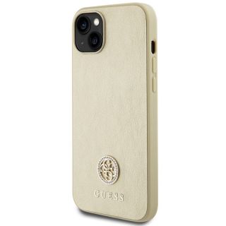Guess Strass Metal Logo Back Case for Apple iPhone 15 Plus (GUHCP15MPS4DGPD)